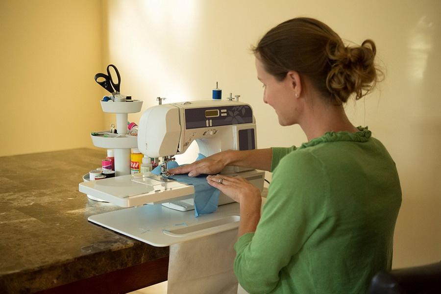 Pedal-Sta Sewing Pad and Craft Trim Catcher