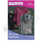 Anita Goodesign Reverse Appliqué embroidery software, full collection with 67 designs