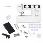 Necchi FA16 Portable Sewing Machine With a Free Accessories Bundle