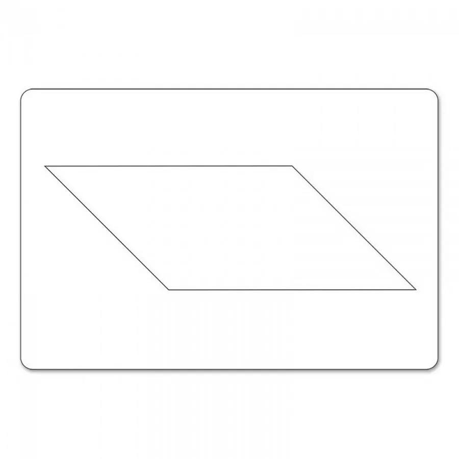 Sizzix Bigz L Die Chevron shape for cutting machines, 5 in x 2.5 in unfinished