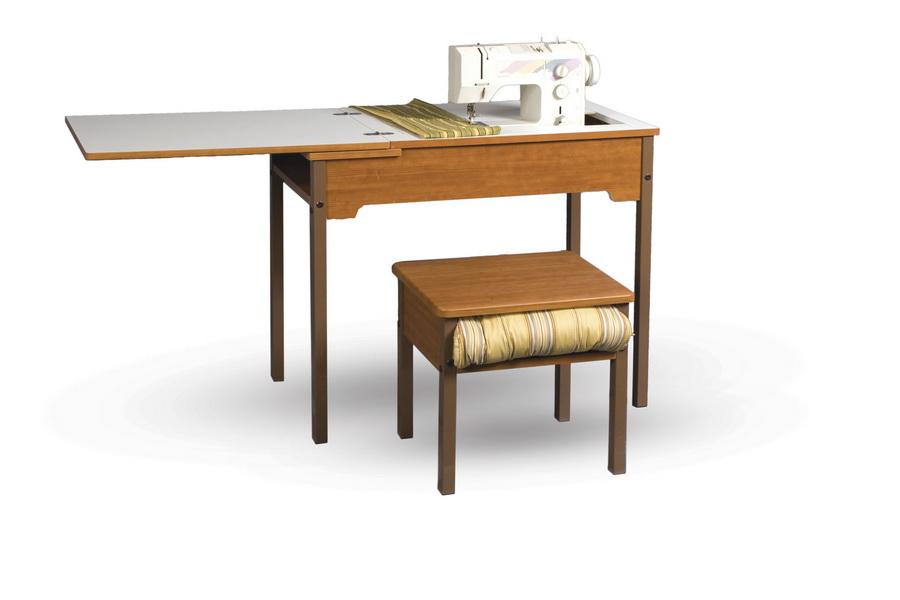 Galaxy Sewing Cabinets 472 Flatbed School Sewing Desk with Leaf