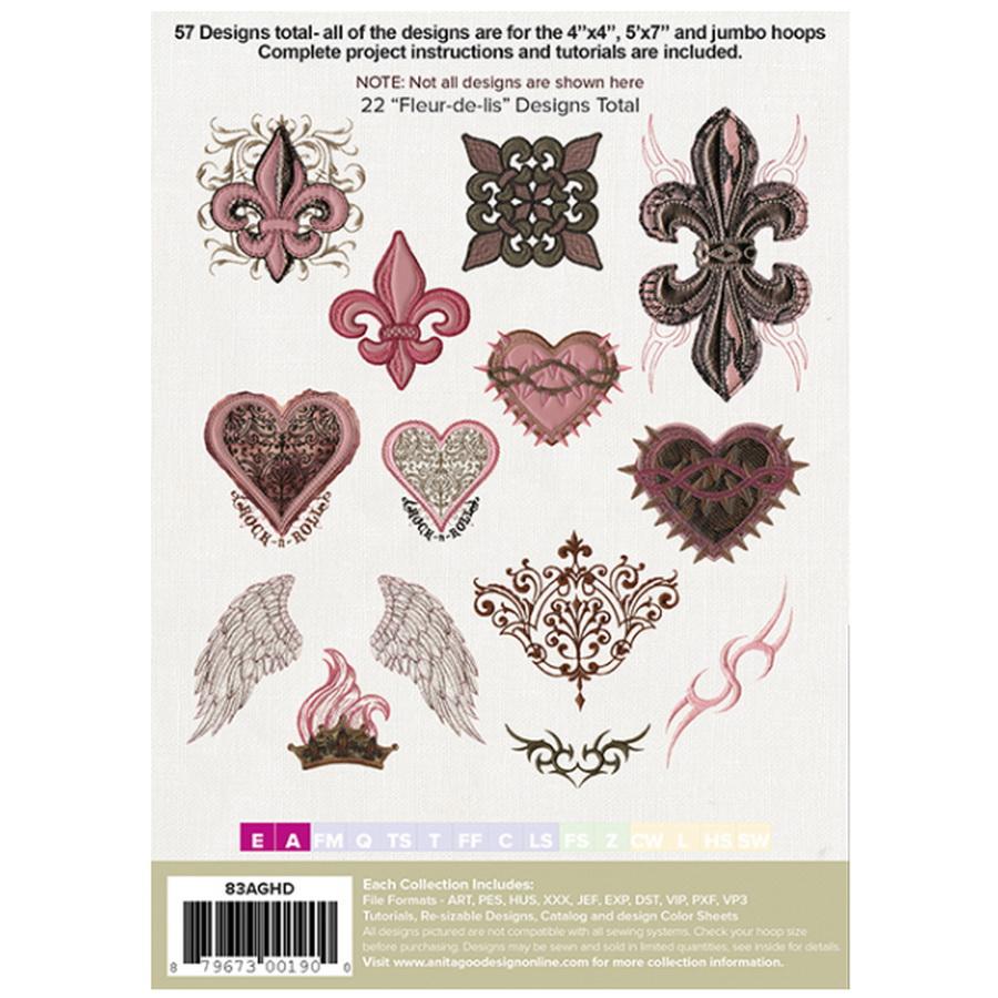 Anita Goodesign Glamour Rocks (57 Designs)