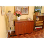 Arrow 98702 Bertha Sewing Cabinet for large machines - Cherry Finish