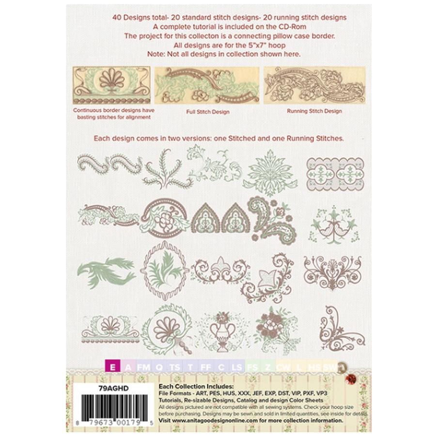 Anita Goodesign Vintage Borders (40 Designs)