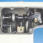 Highlead GC128 Series Industrial Sewing Machine with Assembled Table and 110V Servo Motor