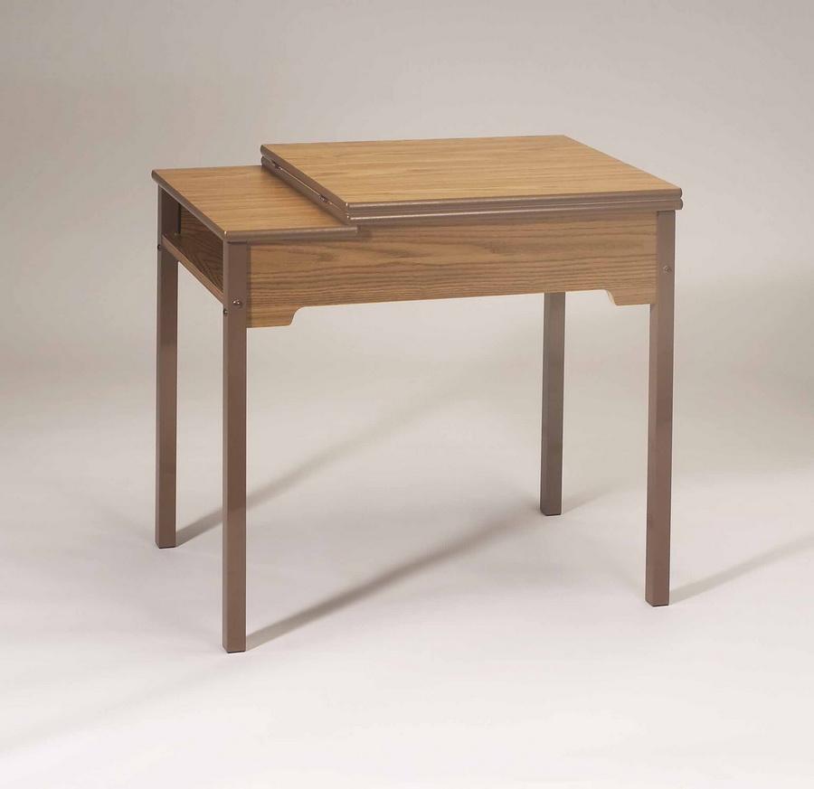 Galaxy Sewing Cabinets 473 Deluxe School Desk with leaf