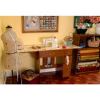 Arrow Auntie Retro-look Sewing Cabinet - White Finish