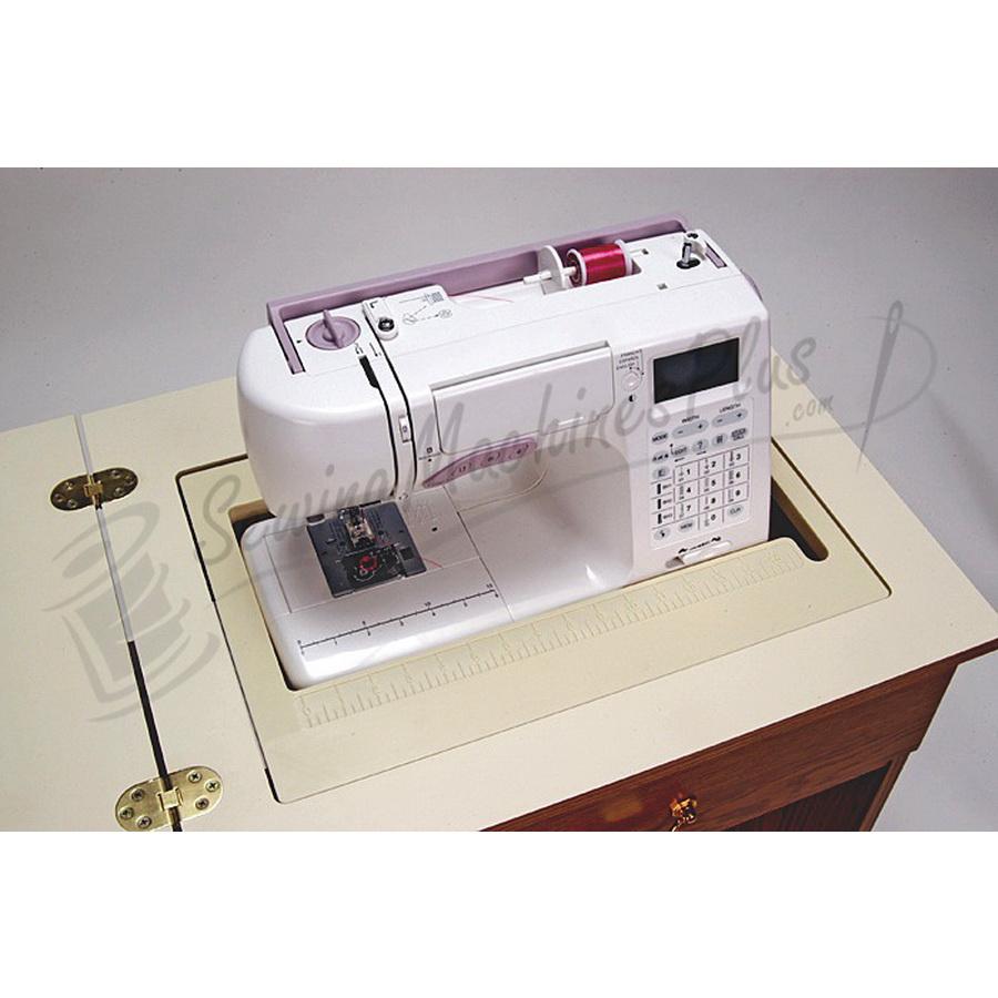 Arrow Auntie Retro-look Sewing Cabinet - White Finish