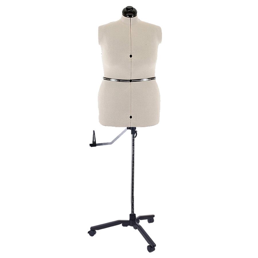 SewingMachinesPlus.com Ava Collection Large Adjustable Dress Form With New Style Base With Casters Included