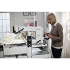 Baby Lock Gallant 15 Inch Longarm Quilting Machine With 8 Foot Villa Frame (OPEN BOX MODEL) - Sewingmachinesplus.com