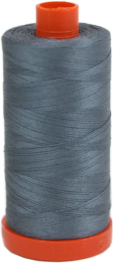 Aurifil Cotton Mako 50wt Very Dark Grey 1300m (4241) - Sewingmachinesplus.com