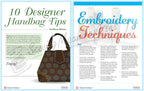 DIME Designer Handbags Book and Embroidery Designs (BK00117)