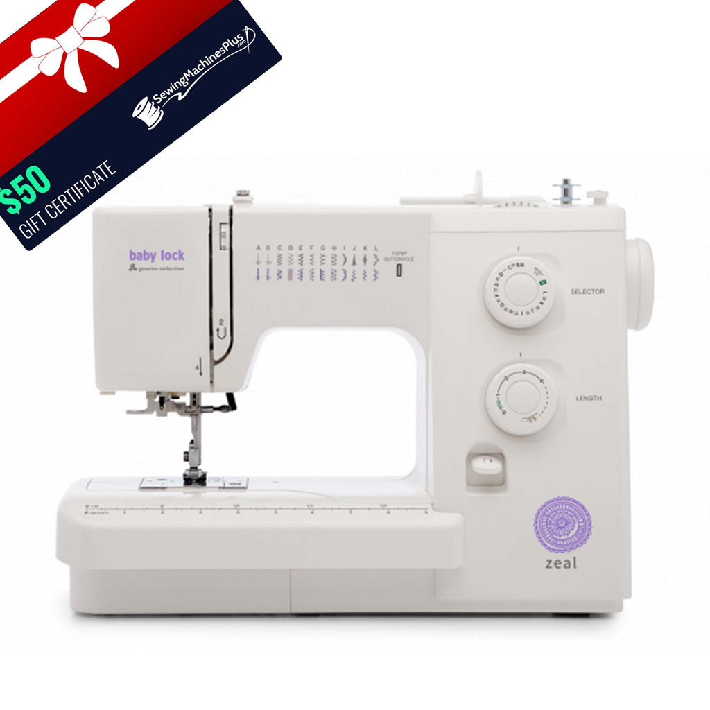 Baby Lock Zeal Sewing Machine - From the Genuine Collection