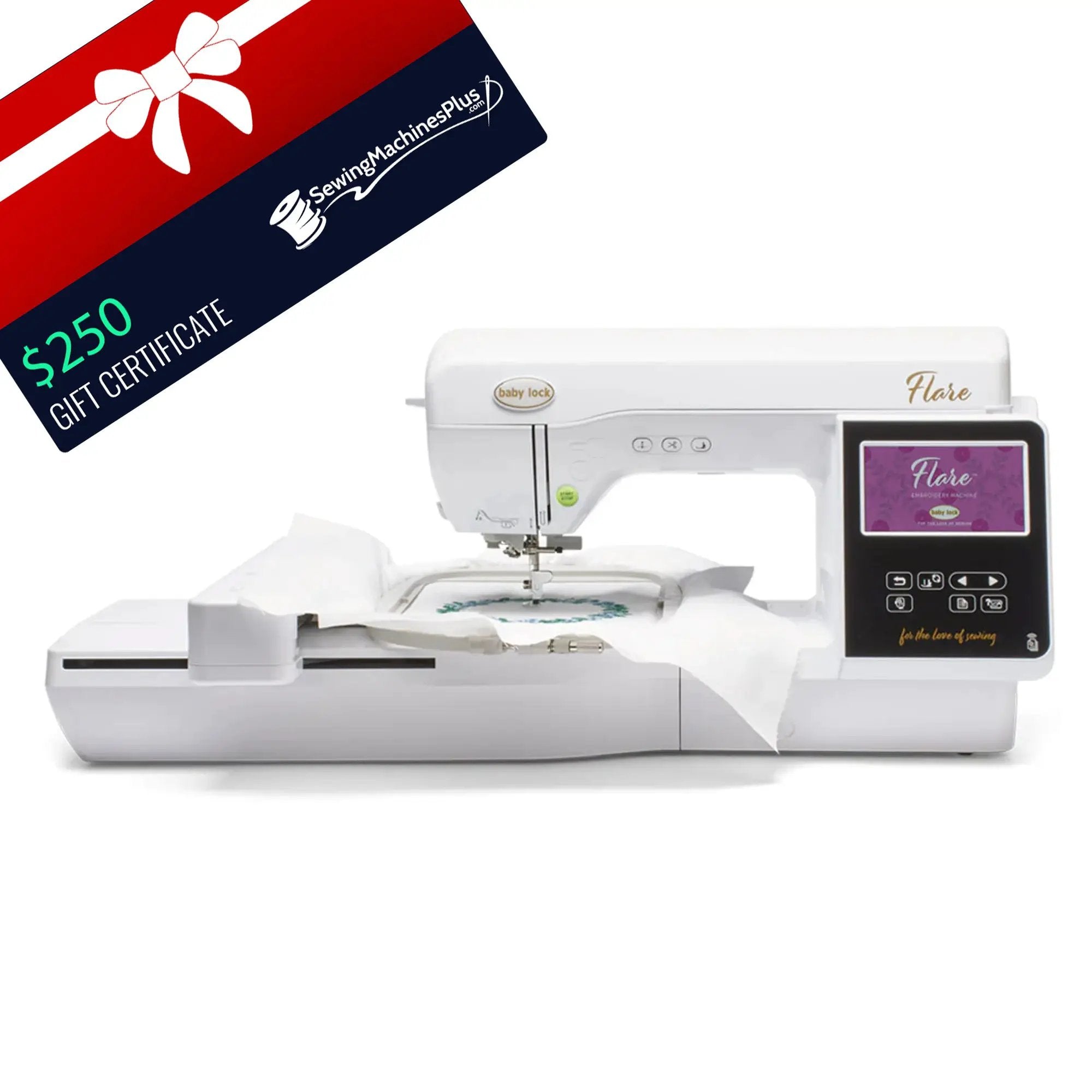 Baby Lock Flare Single Needle Embroidery Machine