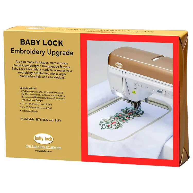 Babylock Embroidery Upgrade for BLTY, BLJY, BLPY