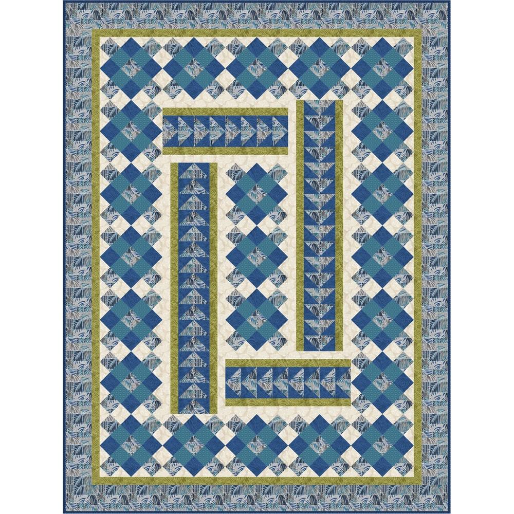 Bound To Be Quilting Geese In The Courtyard Quilting Pattern - Sewingmachinesplus.com