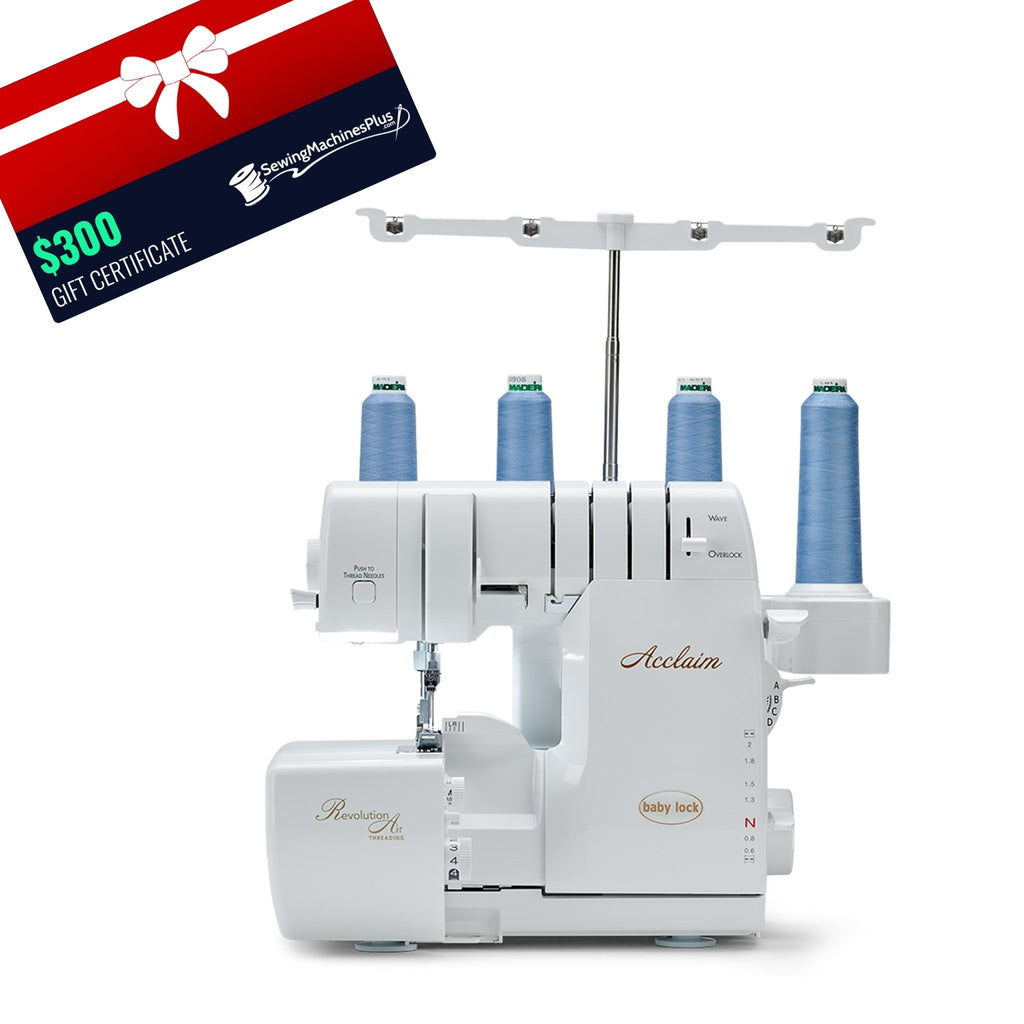 Baby Lock Acclaim Serger Machine - Sewingmachinesplus.com