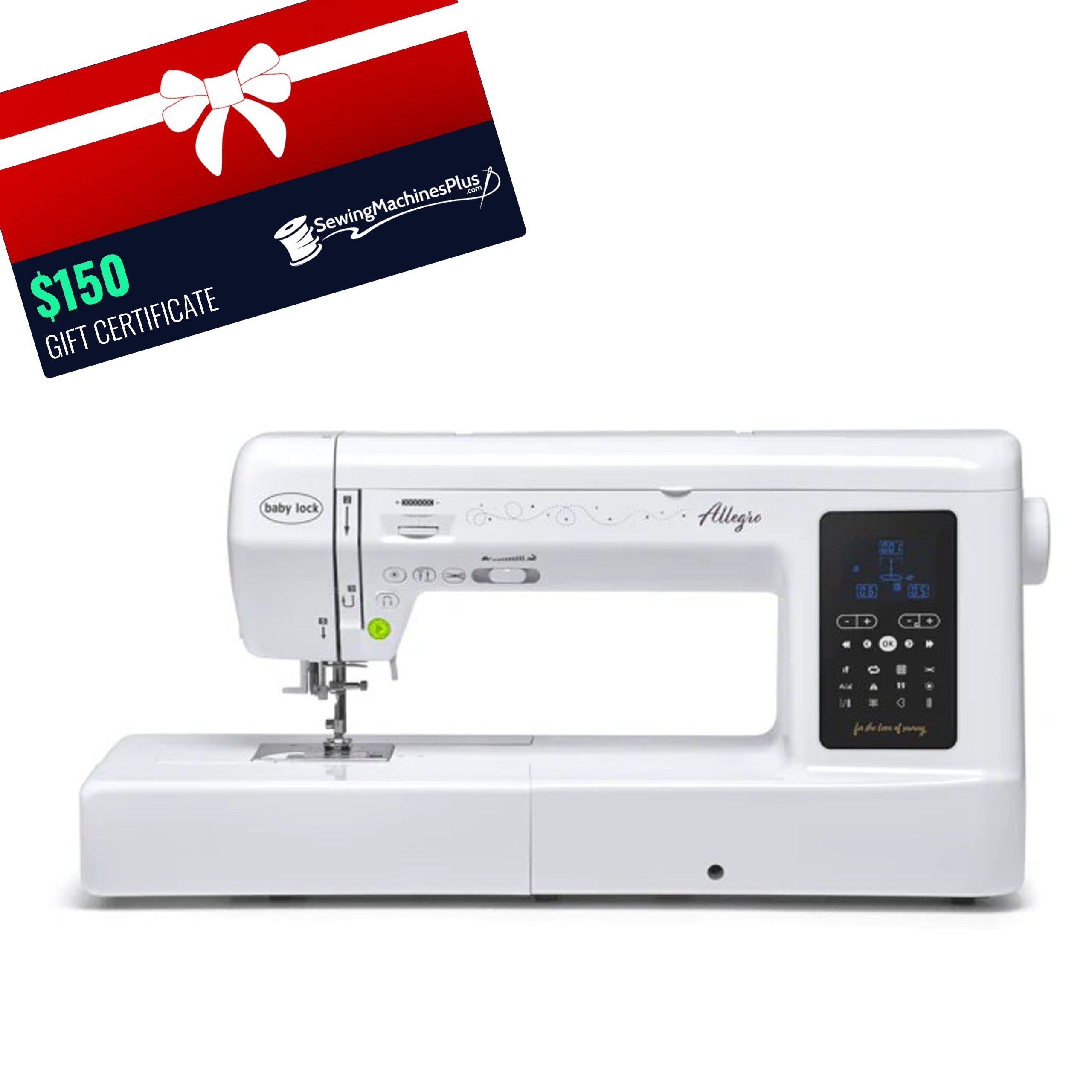 Baby Lock Allegro Quilting and Sewing Machine Bundle
