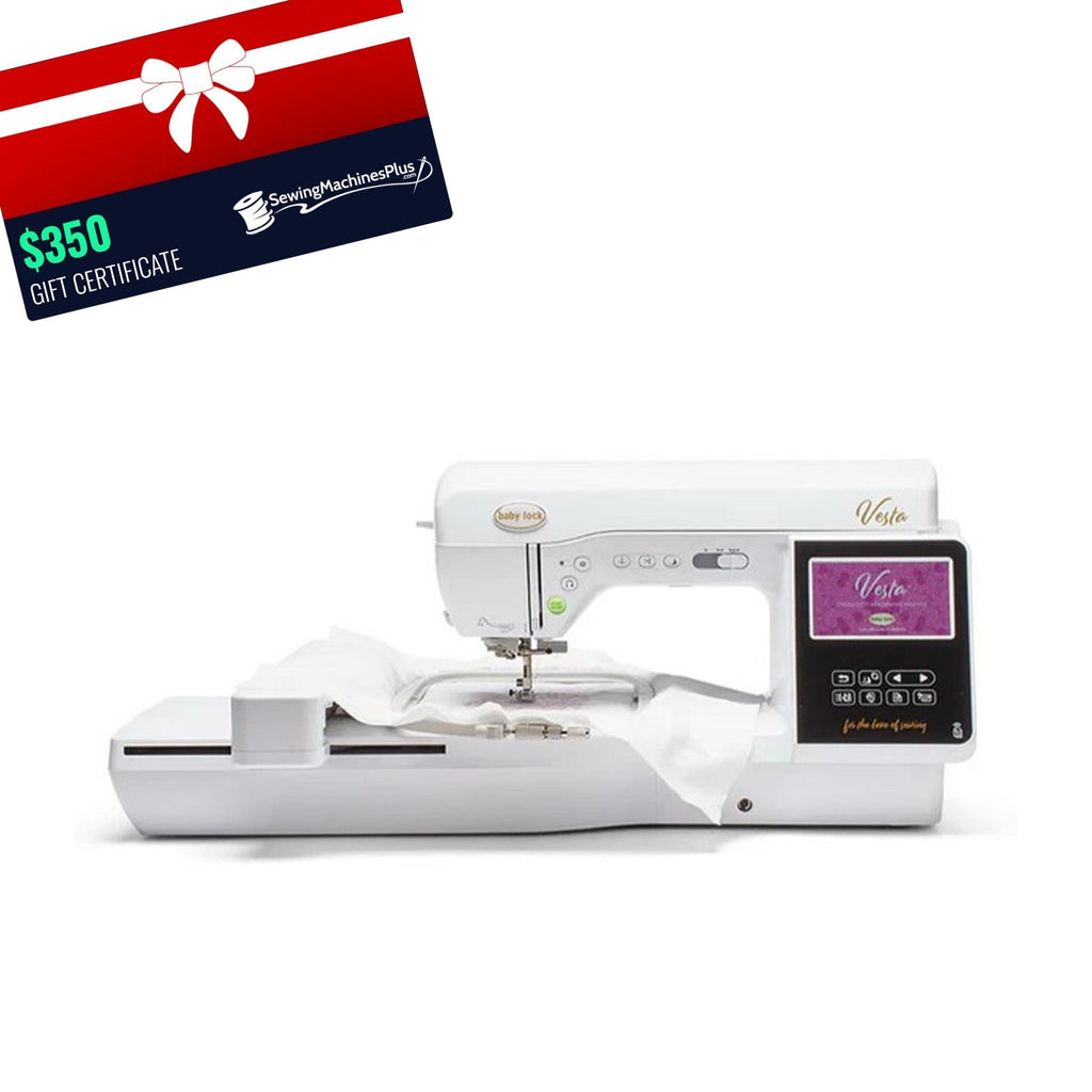 Baby Lock Vesta Sewing and Embroidery Machine - Sewingmachinesplus.com