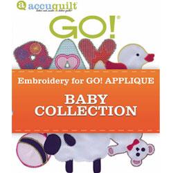 Accuquilt GO! Embroidery Digitizing Software - Baby Collection