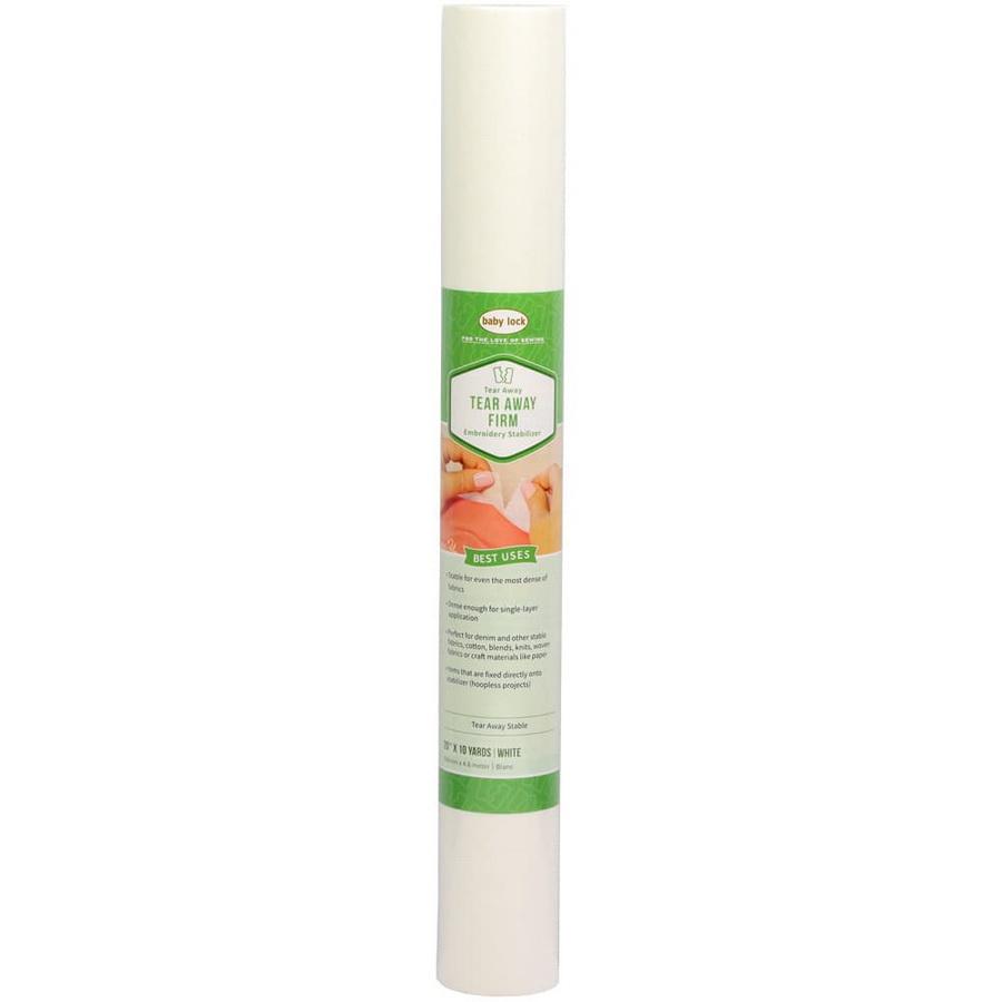 Baby Lock Firm Medium Tear Away 1.5 Oz 20" Stabilizer - Sewingmachinesplus.com