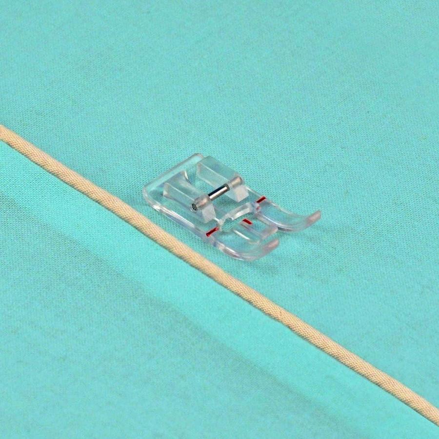 Baby Lock 2MM Clear Left Piping Presser Foot - Sewingmachinesplus.com