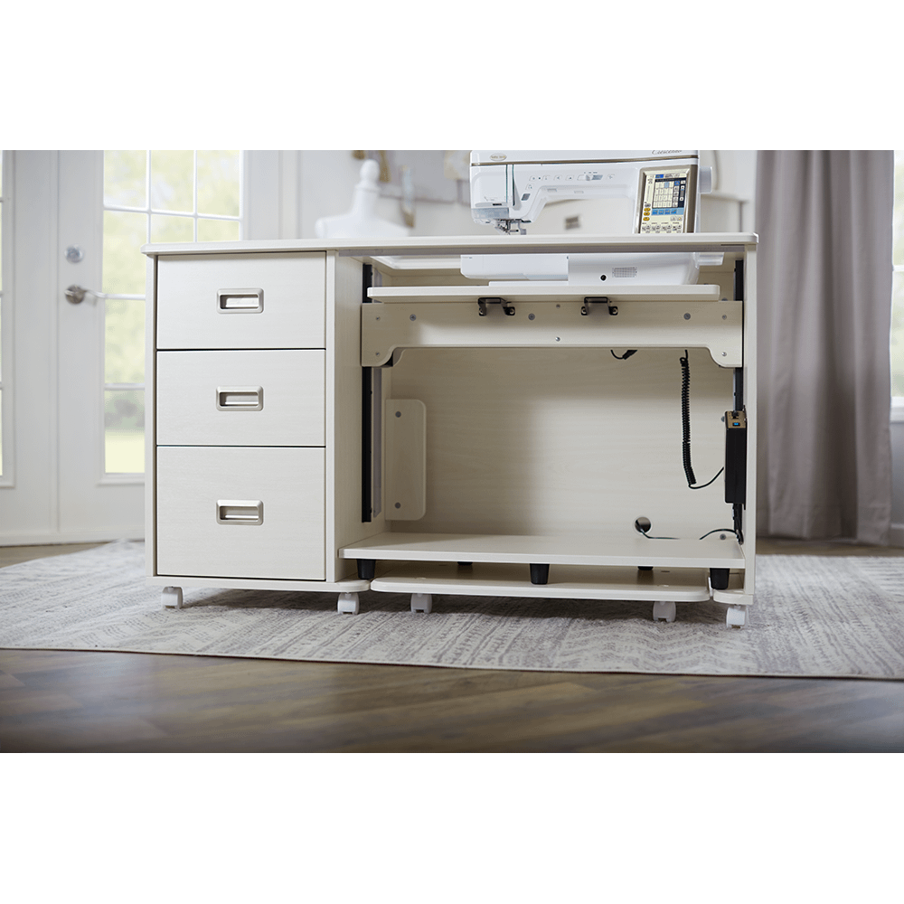 Artistry Drawer Center Sewing Table - Sewingmachinesplus.com