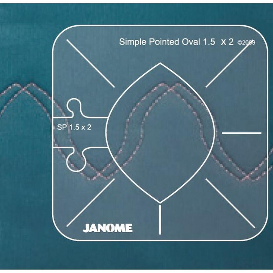 Janome Ruler Work Kit For High Shank - Sewingmachinesplus.com