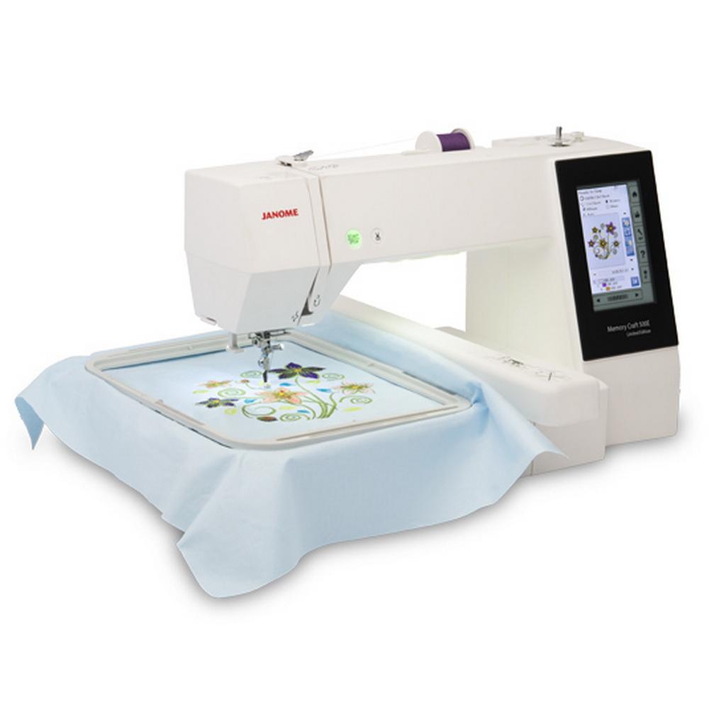 Janome Memory Craft 500E Embroidery Machine