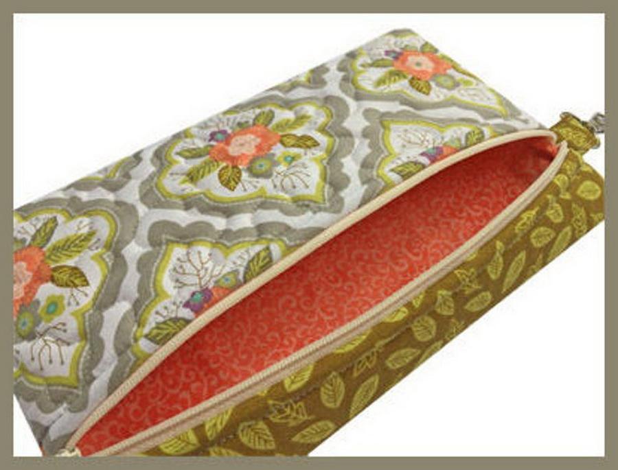 Embroidery Garden Zippered Bags Set