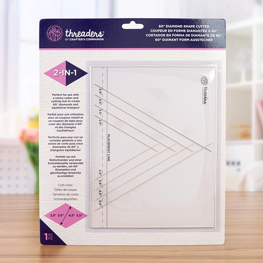 Crafters Companion Threaders 60 Degrees Diamond Shape Cutter