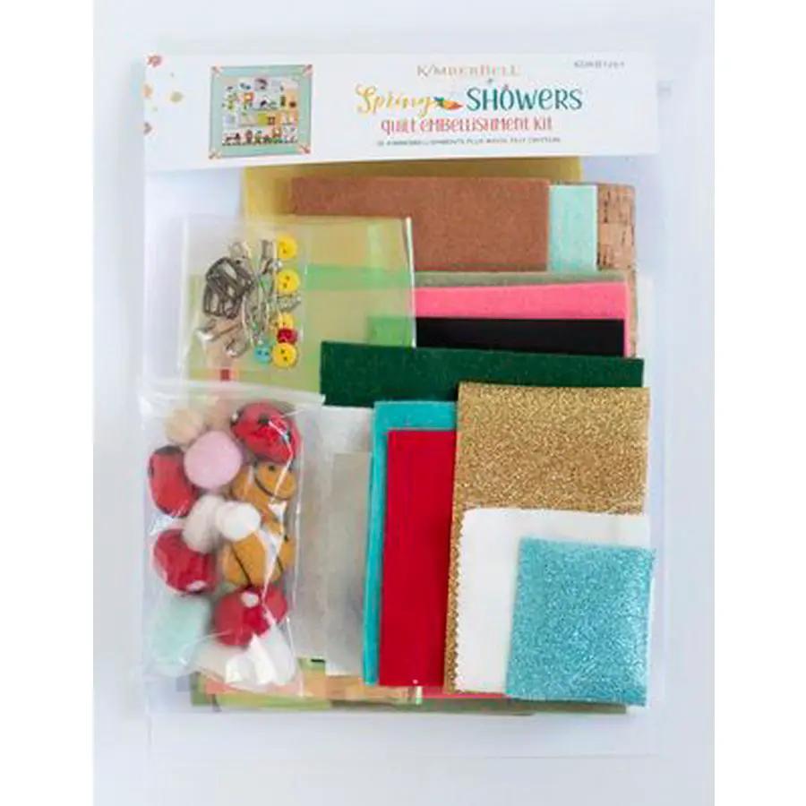 Kimberbell Spring Showers Embellishment Kit - Sewingmachinesplus.com