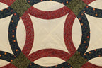Ready to Sew Bittersweet Double Wedding Ring Pre - cut Quilt Kit - Sewingmachinesplus.com