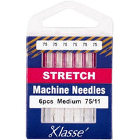 Klasse Stretch 75/11, 6 Needles, Bundle of 5 - Buy 2 Get 1 FREE