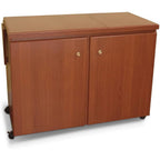 Arrow 98702 Bertha Sewing Cabinet for large machines - Cherry Finish