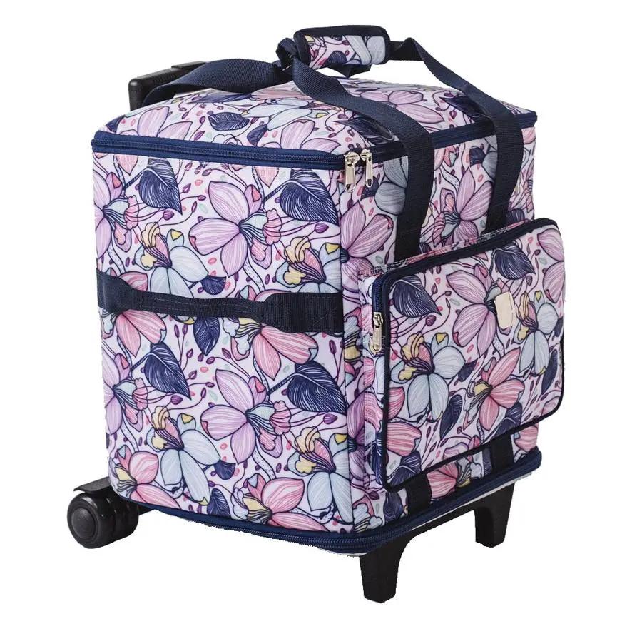 Bluefig Maisy Wheeled Serger Bag (Medium) - Sewingmachinesplus.com