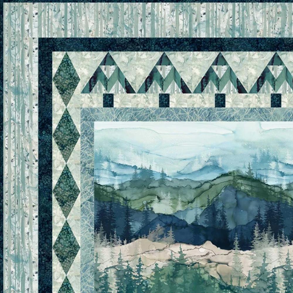 Bound To Be Quilting Serenity Pines Quilting Pattern - Sewingmachinesplus.com