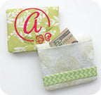 Embroidery Garden Note Pad Holders and Credit Card Wallet - Sewingmachinesplus.com