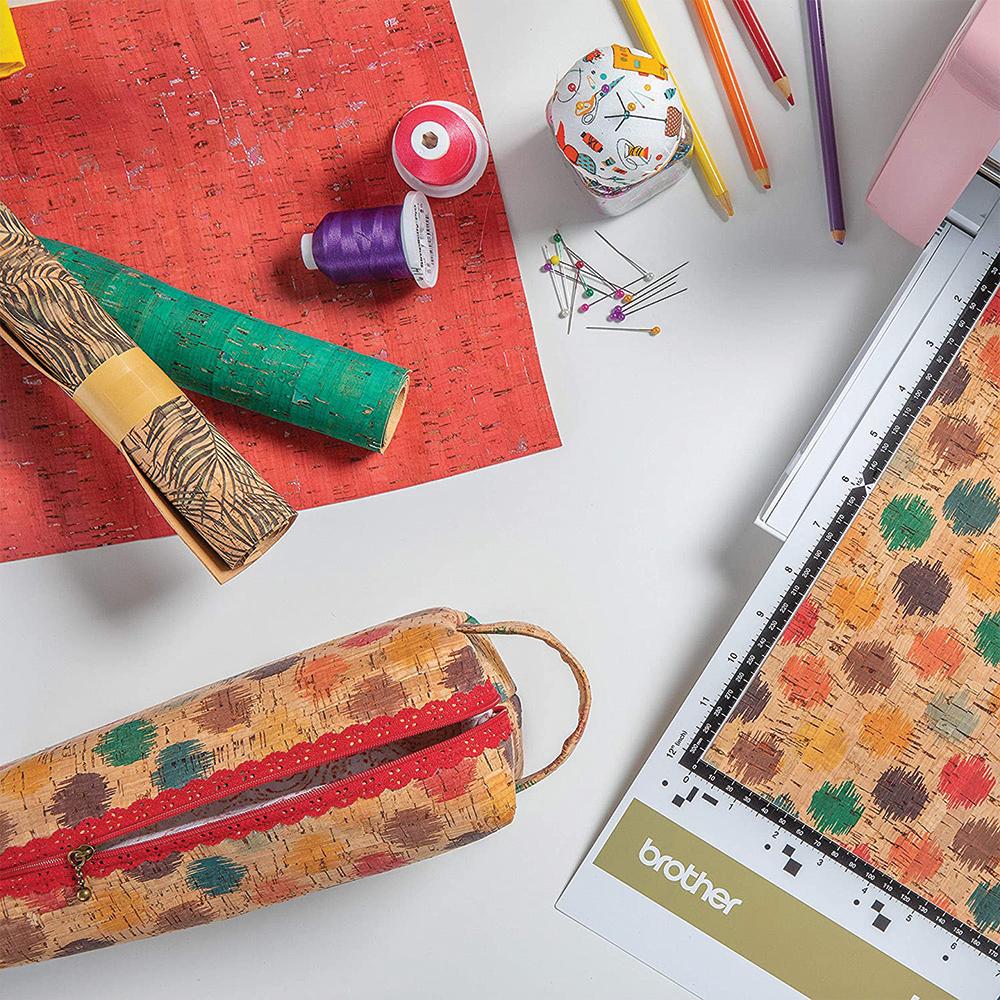 Scan N Cut DX Fabric Mat - Includes, 1 Fabric Mat, for use with Brother ScanNCut DX series only - Perfect for fabric piecing and cutting applique