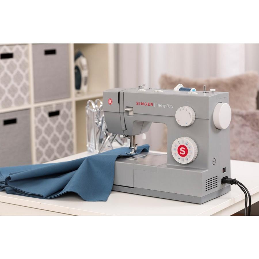 Singer 4411 Heavy Duty, 11 Stitch Patterns, 1,100 SPM & Stainless Steel Bed