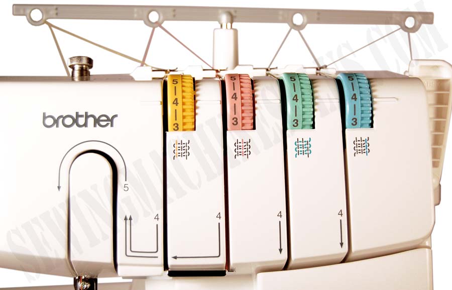 Brother 1034D 3 / 4 Thread Differential Feed Serger with Rolled-hem Stitch (Refurbished)