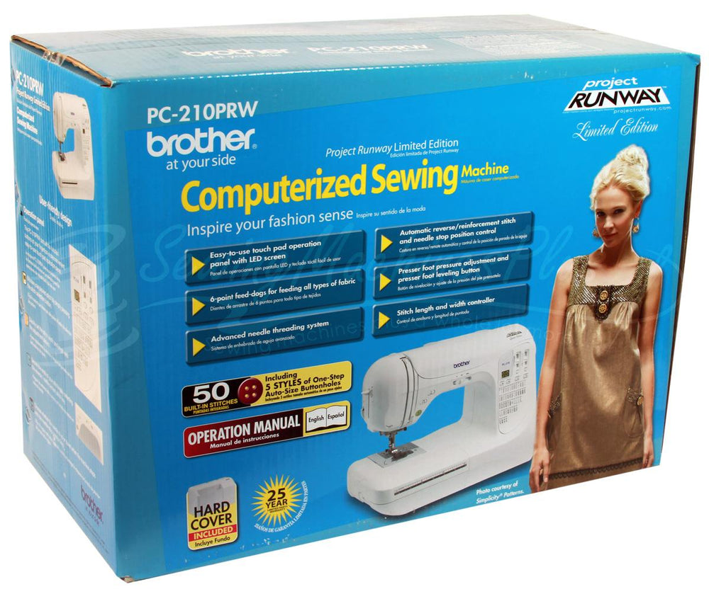 Brother PC-210PRW Limited Edition Project Runway Sewing Machine
