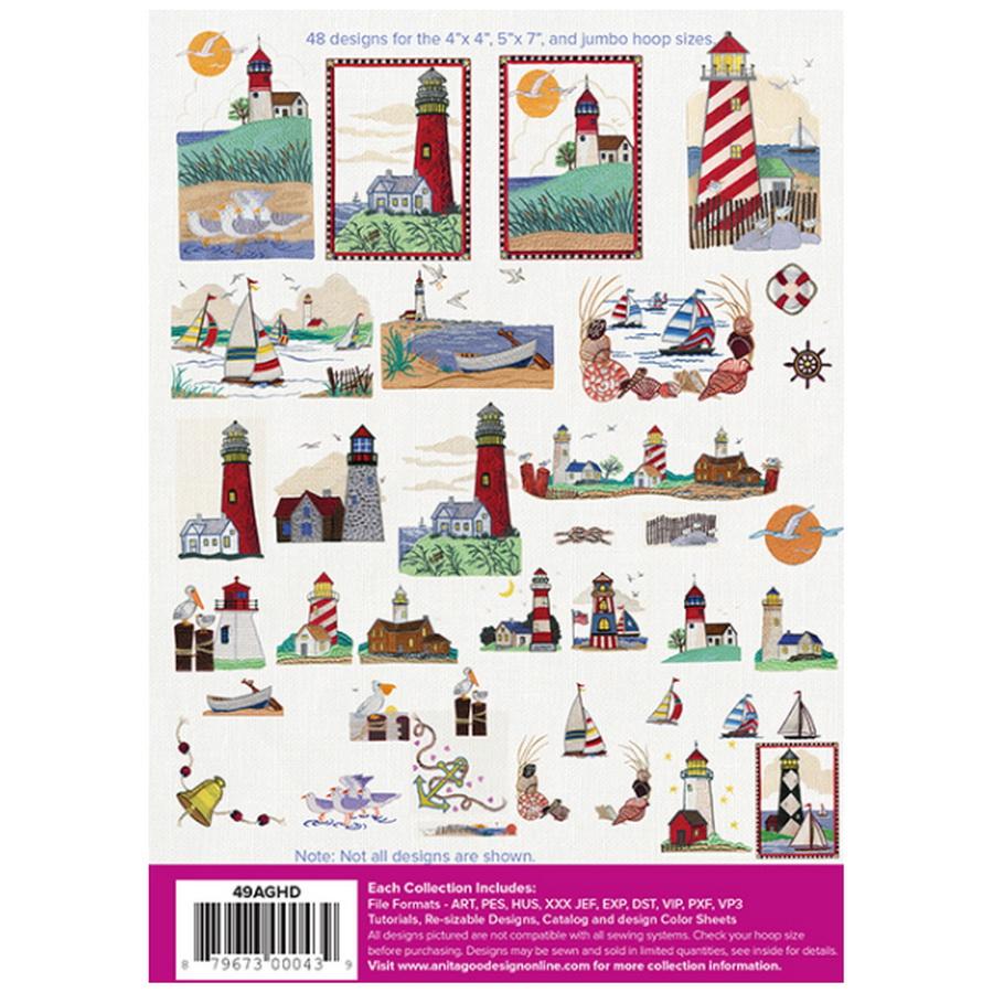Anita Goodesign Lighthouses (46 Designs)