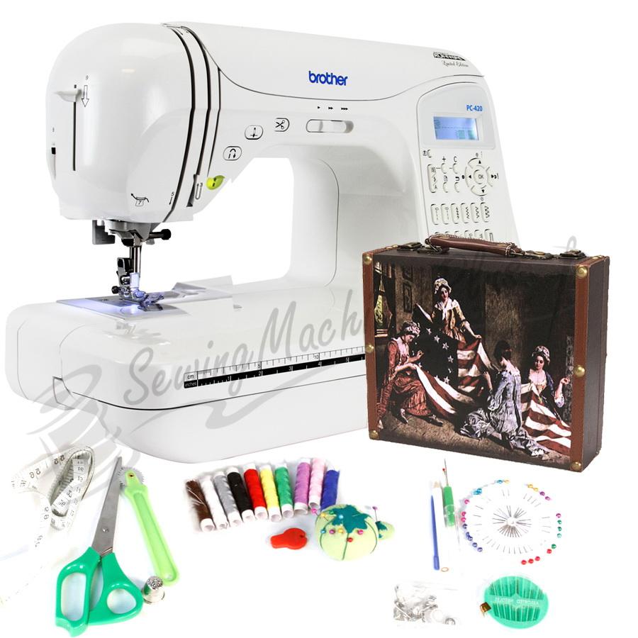 Brother PC420-PRW Project Runway Package w/ Sewing Box