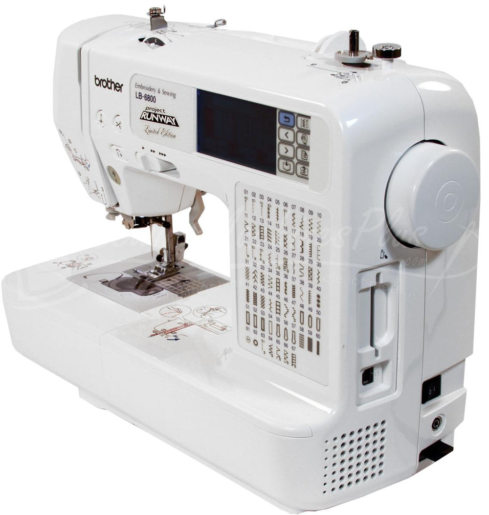 Brother LB6800-PRW Project Runway Sewing Machine w/Computer Connectivity