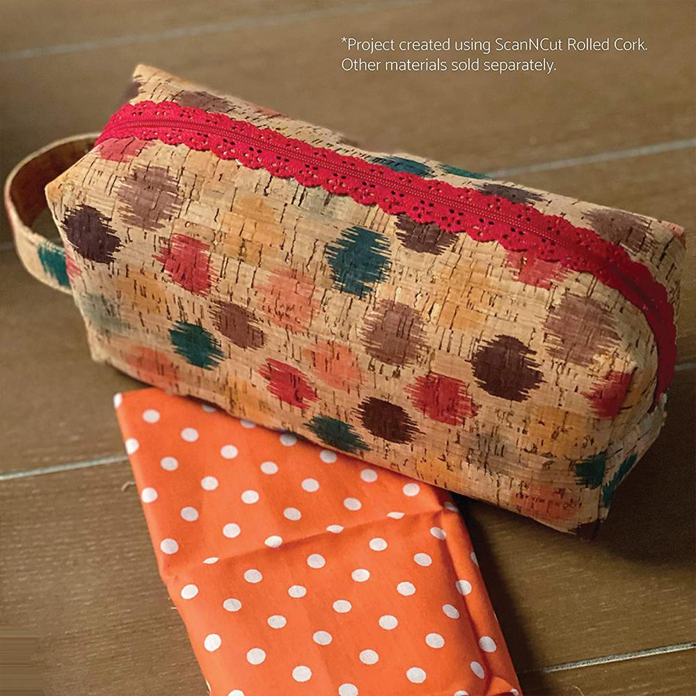 Brother ScanNCut Rolled Cork Material Brush Strokes Pattern, CACORKBR - Sewingmachinesplus.com