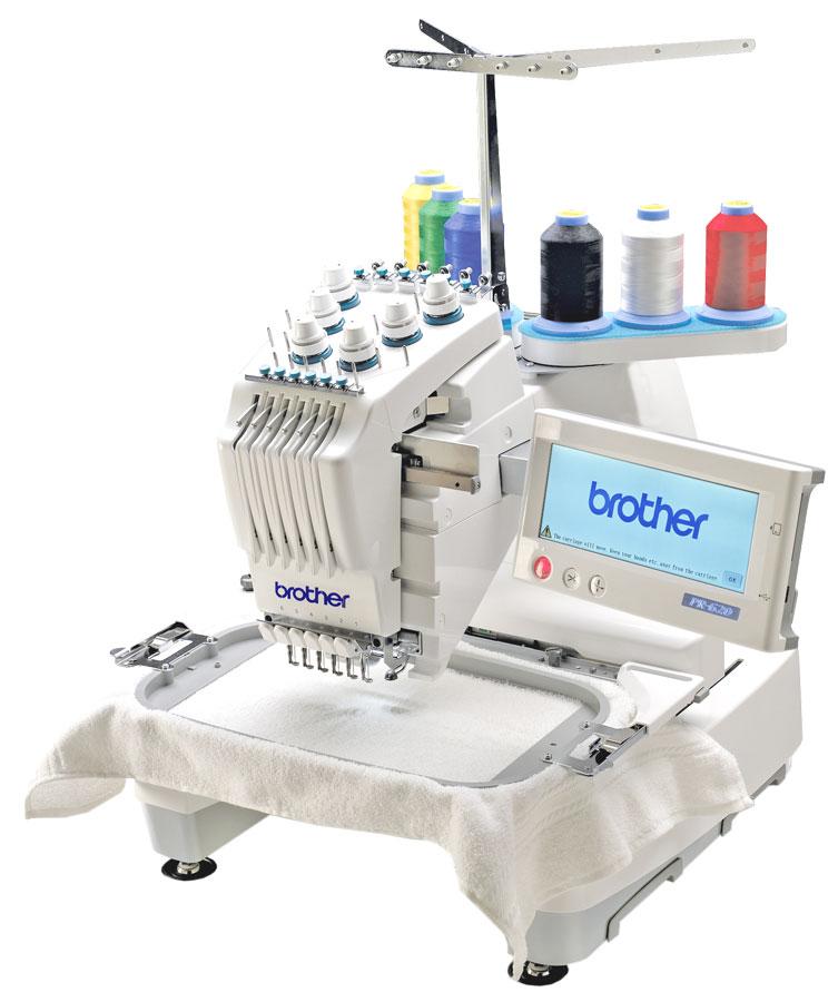 Brother PR620 6 Needle 8x12" Embroidery Machine - Sewingmachinesplus.com