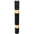 Brother ScanNCut Rolled Cork Fabric, Color Variety, Black/Gold Pattern CACORKBK - Sewingmachinesplus.com