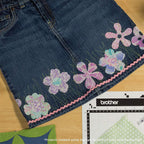 Brother Iron - On Fabric Applique Contact Sheet 36in x 18.5in - Sewingmachinesplus.com