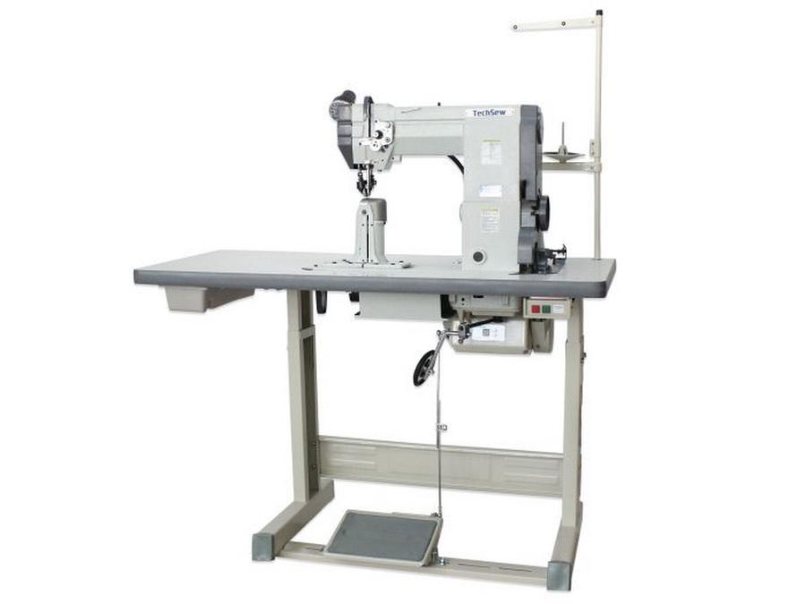 Techsew 830 Post Bed Roller Feed Industrial Sewing Machine - Sewingmachinesplus.com